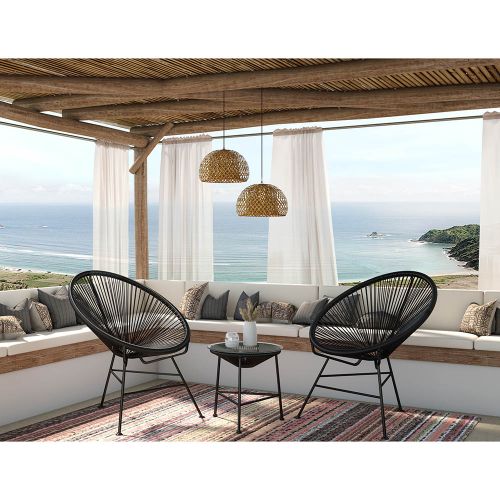 Acapulco Chair Black Legs